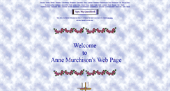 Desktop Screenshot of annemurchison.com